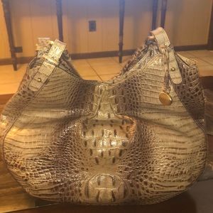 Brown/Taupe Brahmin Large Purse